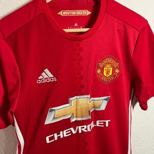 Adidas Men's Red T-shirt